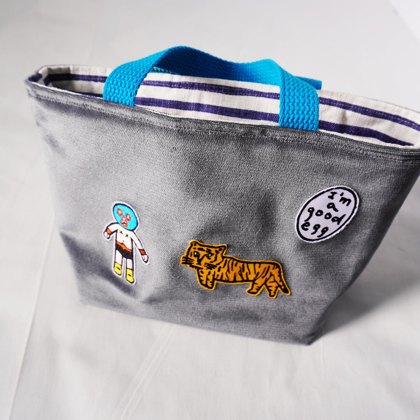 Good egg. Sew-on