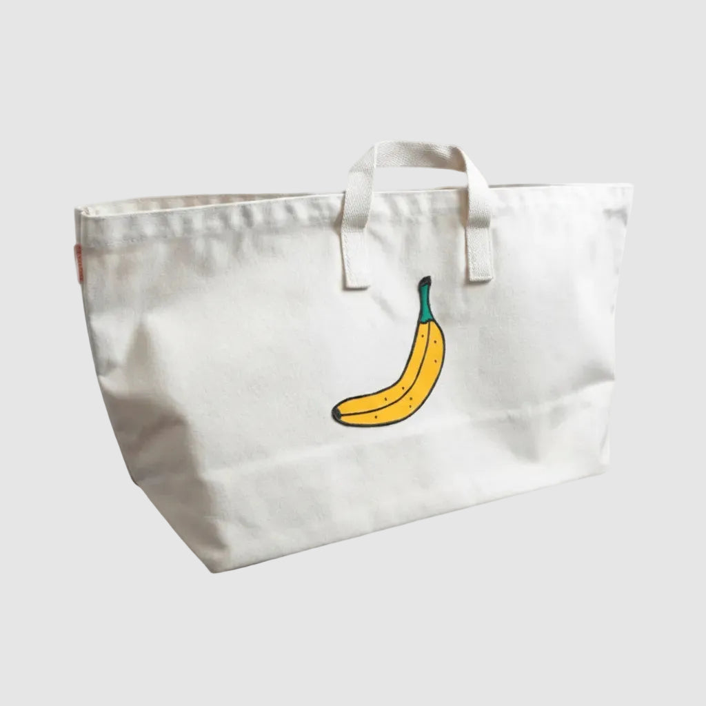 Banana Farmers Tote Wide – Fun Canvas Grocery Tote Bag for Farmers Markets & Daily Shopping