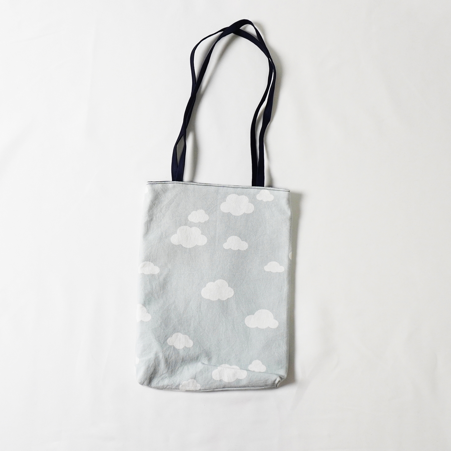 Hand-made Tote Bag - Sky is Blue