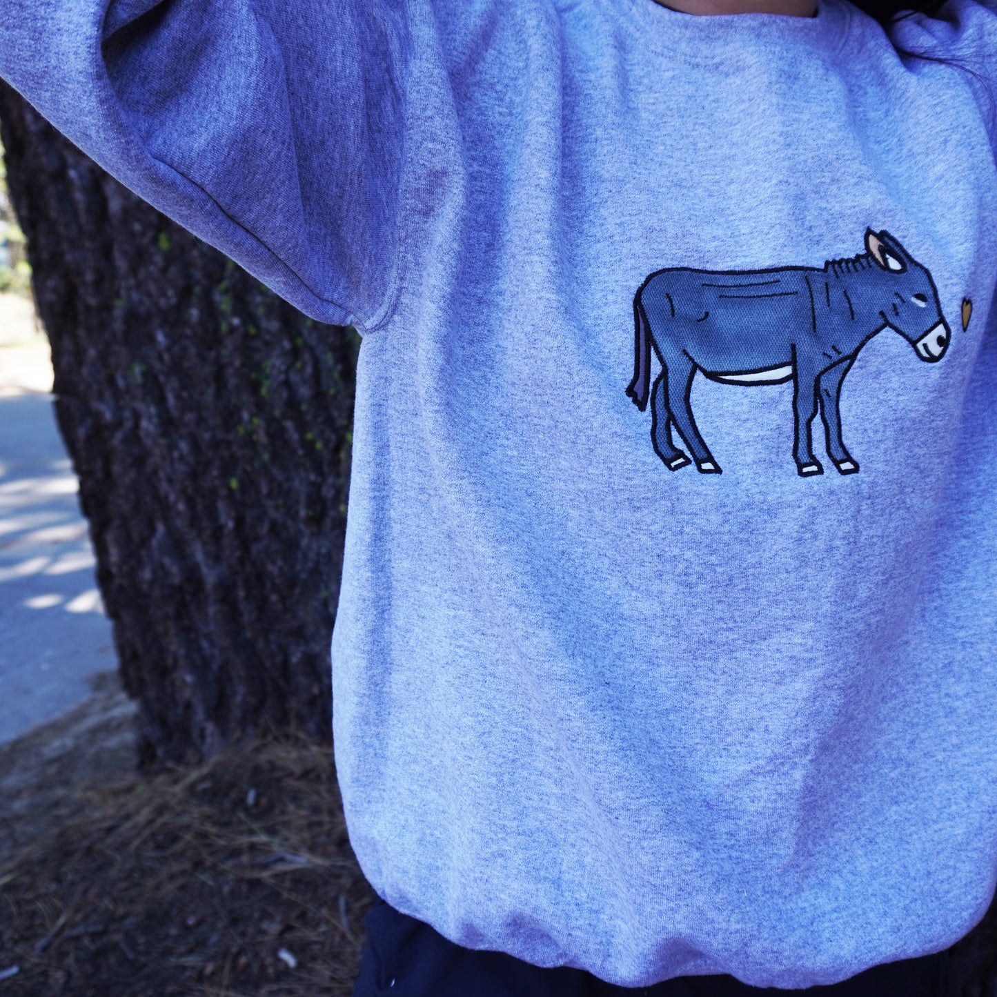 Adult Heavyweight Sweatshirt- Okie Donkey