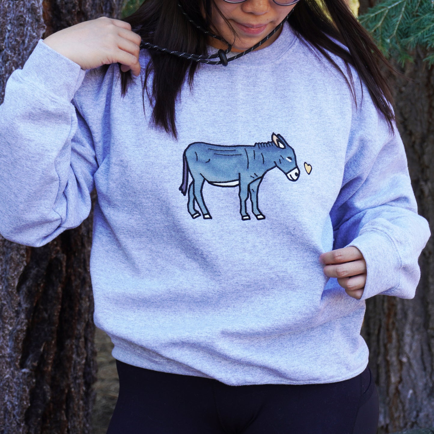 Adult Heavyweight Sweatshirt- Okie Donkey