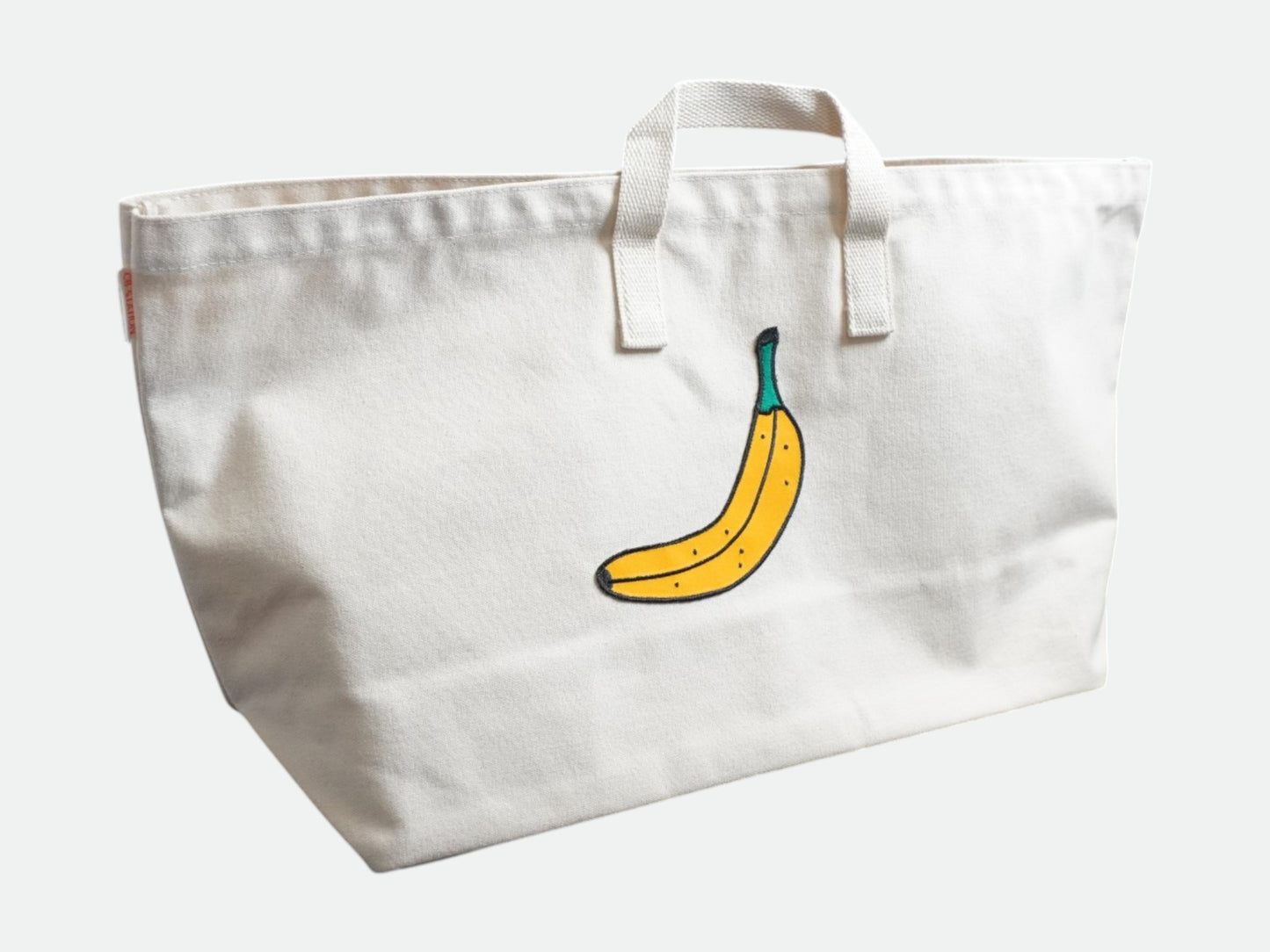 Banana Farmers Tote Wide – Fun Canvas Grocery Tote Bag for Farmers Markets & Daily Shopping