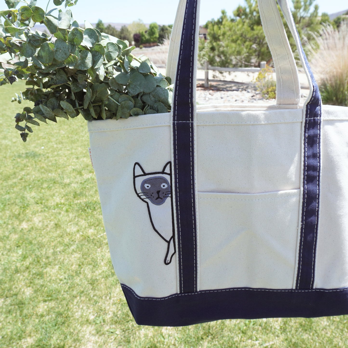 Sneaky Cat Medium Classic Tote – Cute Canvas Tote Bag for School, Work, Shopping & Everyday Fun