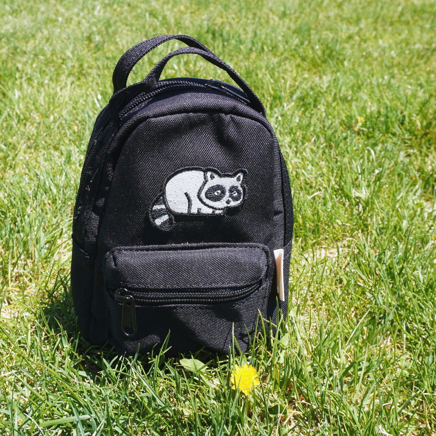 Sneaky Raccoon Motion Crossbody Bag – Cute Hands-Free Everyday Bag for Travel & Daily Adventures