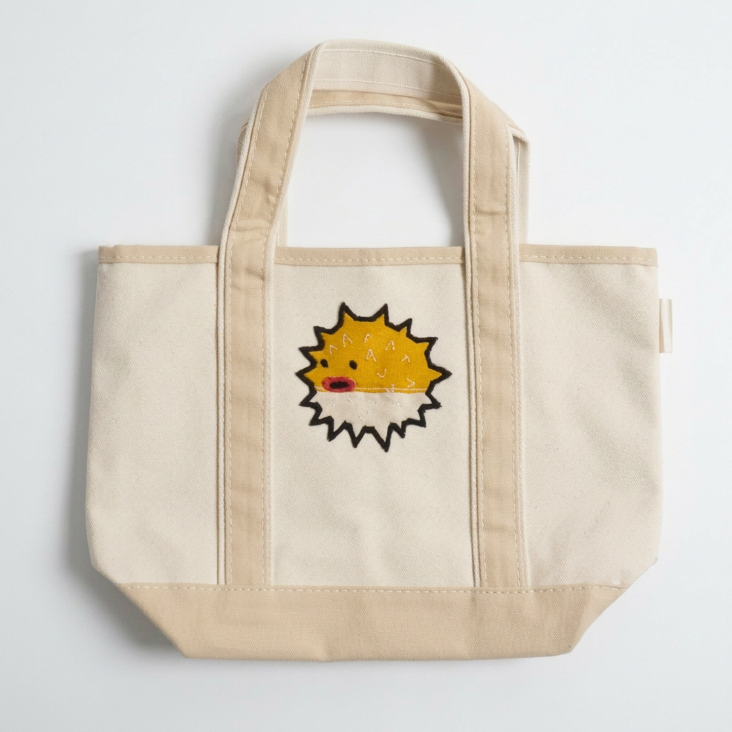 Puffer & Shell Handy Open Top Tote – Cute Beach Tote Bag for Summer, Shopping & Weekend Fun