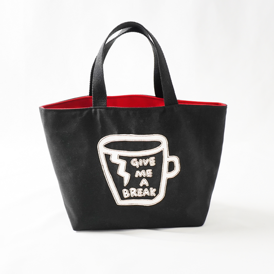 Hand-made Tote Bag - Give me a break