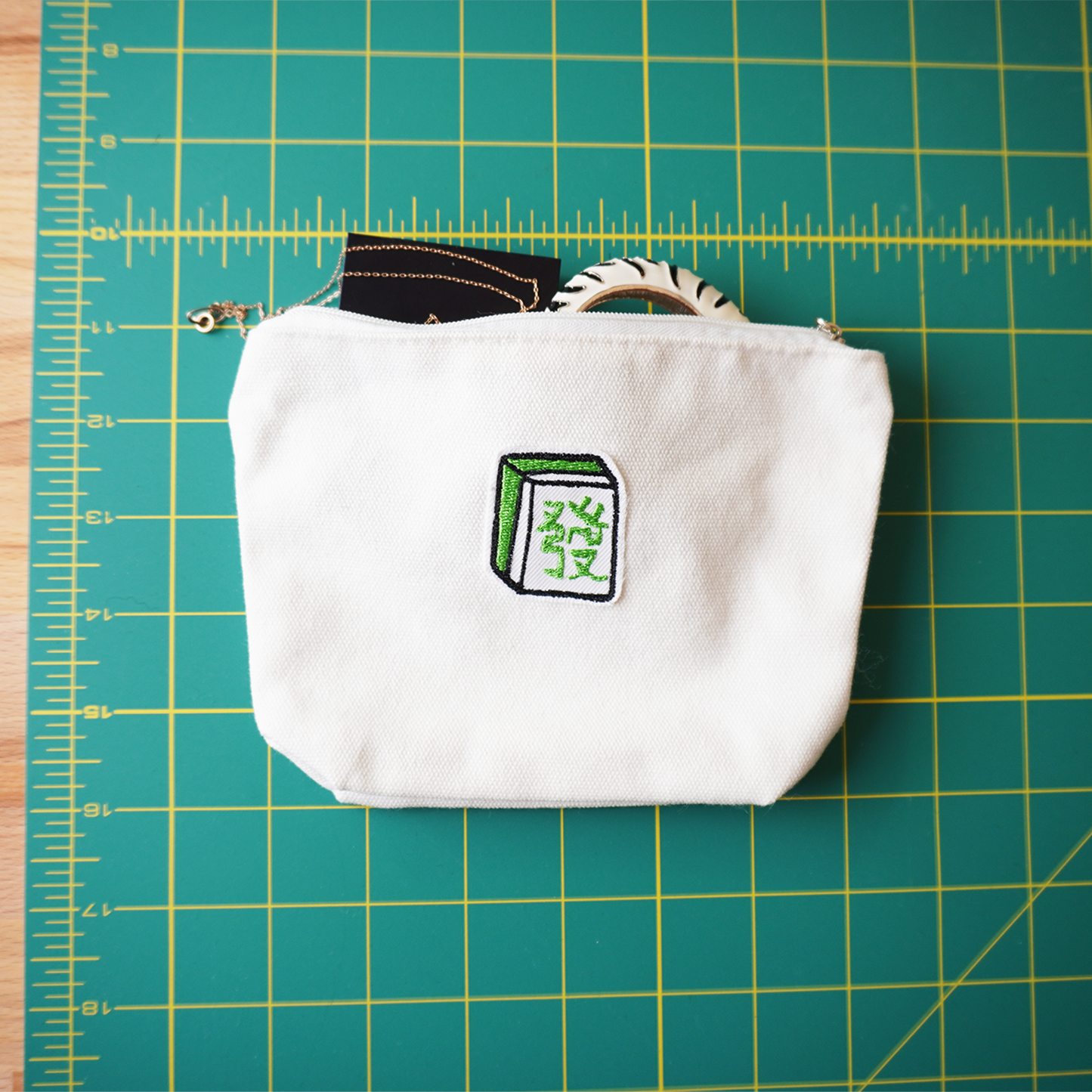 Mahjong Makeup Pouch