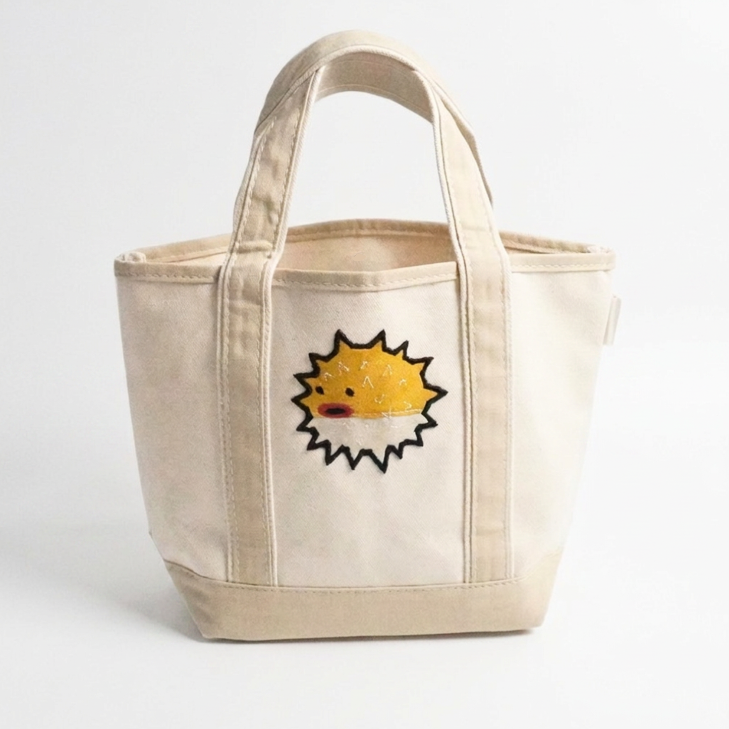 Puffer & Shell Handy Open Top Tote – Cute Beach Tote Bag for Summer, Shopping & Weekend Fun