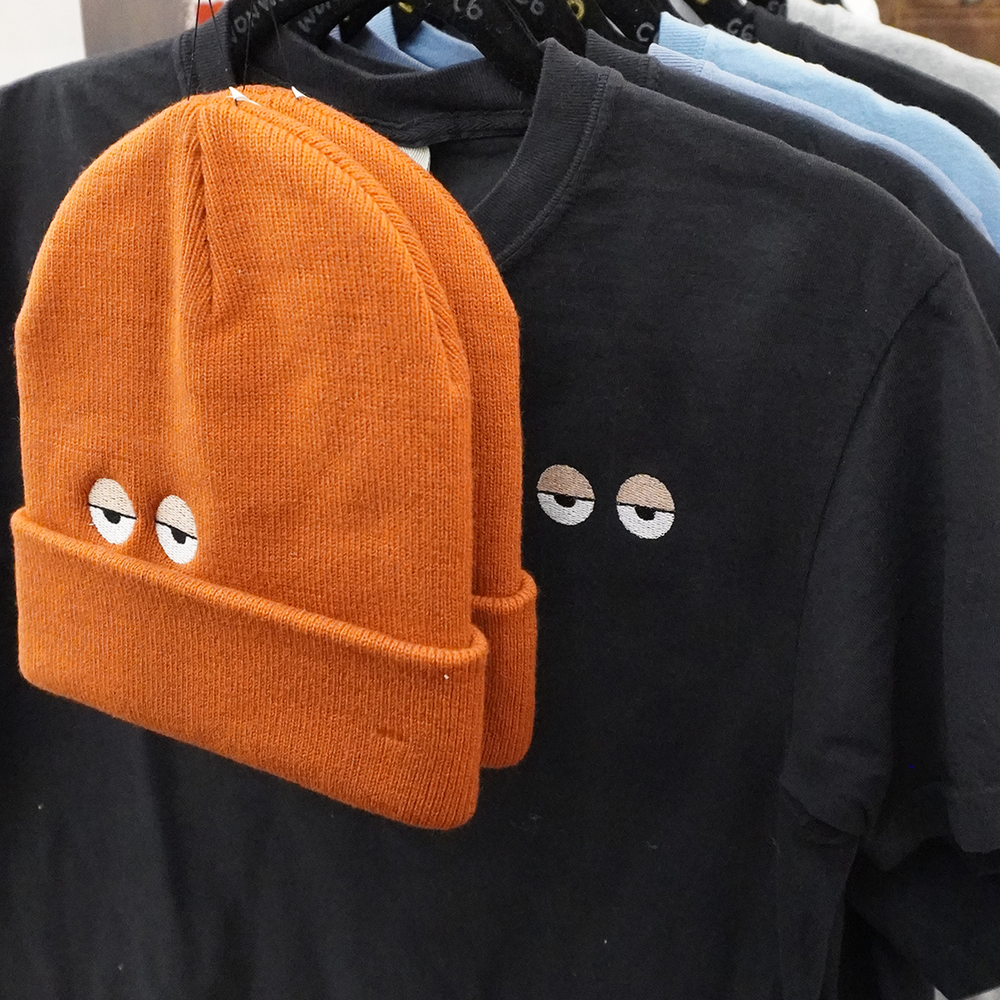 Beanie what you looking at - Orange