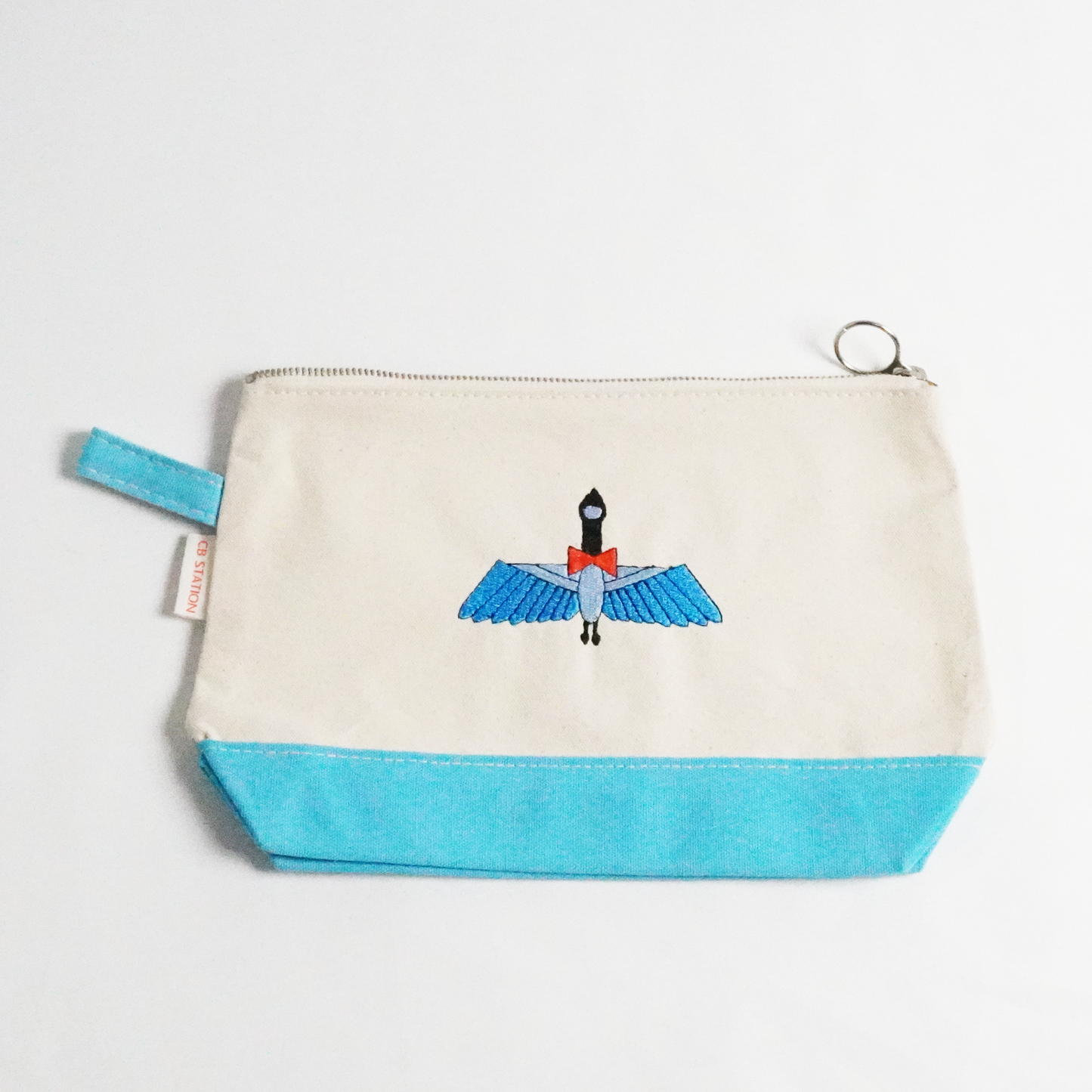 Canada Geese Baby Blue Makeup Pouch – Cute and Practical Organizer for Essentials