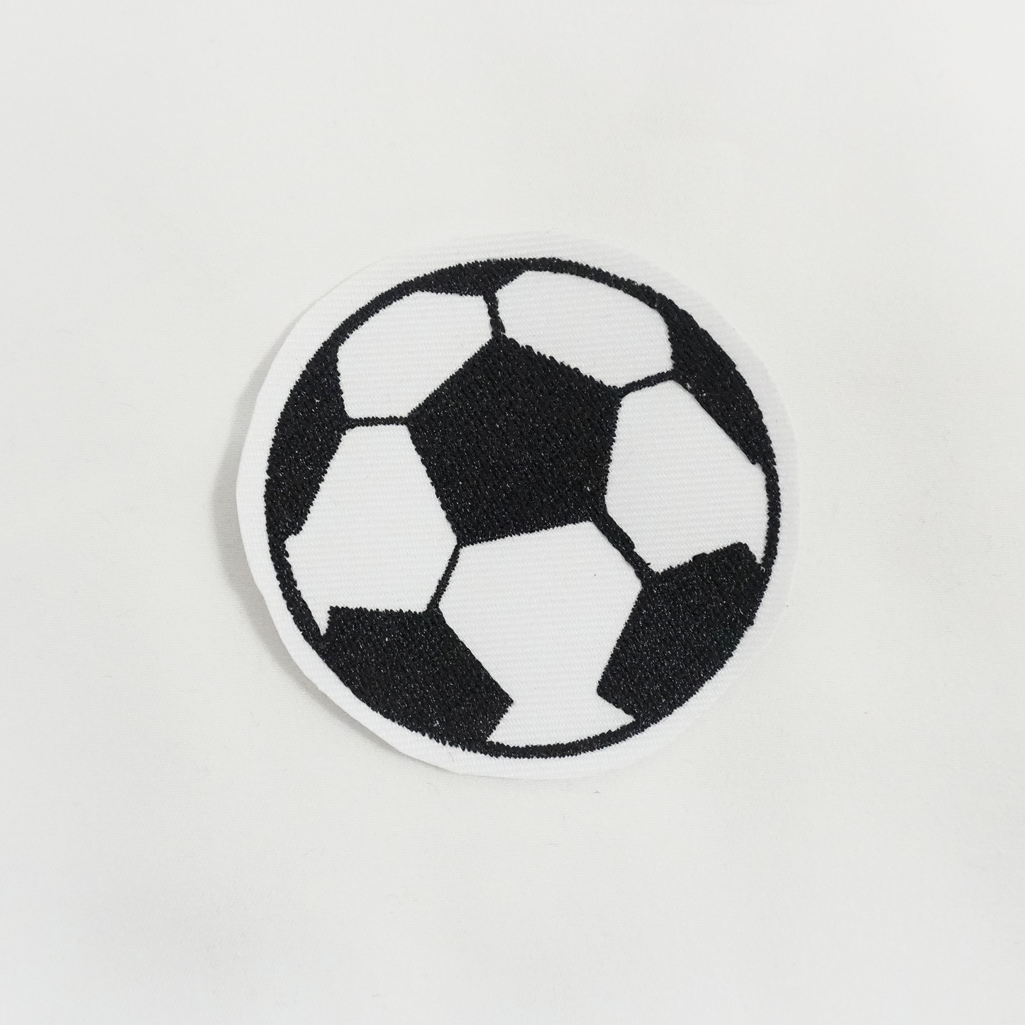 soccer. Sew-on